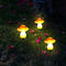 LED Luminous Mushroom Solar Lights Outdoor Garden Waterproof Lawn Stakes Lamps