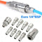 Euro 1/4''BSP Air Line Fitting Hose Pneumatic Fitting Air Compressor Connector