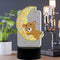 DIY Diamond Painting LED Light Moon Bear Embroidery Night Lamp Needlework Set
