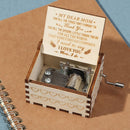 LOVE MOM Music Boxes Presents For Mother'S Day Wood Music Box Gifts For Mom