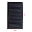 30mA 5V 0.15W Polycrystalline Stored Energy Power Mini Solar Panel Charger