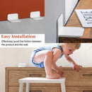 Fixed Clip Furniture Stabilizer Anti-tip Wall Holder Self-Adhesive Cabinet Lock