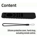 Silicone Remote Control Case for Realme TV Stick 4K/Realme SLED (Black)
