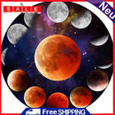 5D DIY Full Round Drill Diamond Painting Total Solar Eclipse Abstract Handmade
