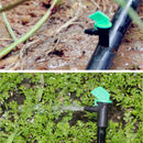 20pcs Drop Head Irrigation Water Dropper Kit for Plant Emitters (Green)