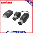 2.4G MIDI Wireless Guitar System Audio Receiver Transmitter for Electric Guitar