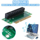 PCI Express 8X Riser Card 90° Right Angle Riser Adapter Card Converter 1U/2U`