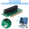PCI Express 8X Riser Card 90° Right Angle Riser Adapter Card Converter 1U/2U`