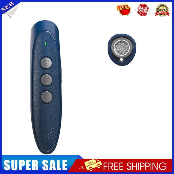 Ultrasonic Dog Repeller Anti Barking Pet Chaser Training Device (Navy Blue)