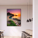 Seascape 5D DIY Full Square Diamond Painting Digital Handmade Coloring for De