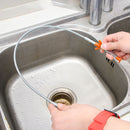 Creative Cleaning Brush Sewer Dredging Device Spring Pipe Sink Cleaning Hook