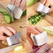 Kitchen Finger Hand Protector Guard Tool Steel Slice P5Q9 Cook Y7S8 P9Z8