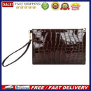Women Alligator Leather Envelope Bag Fashion Party Evening Wristlet Bags Handbag
