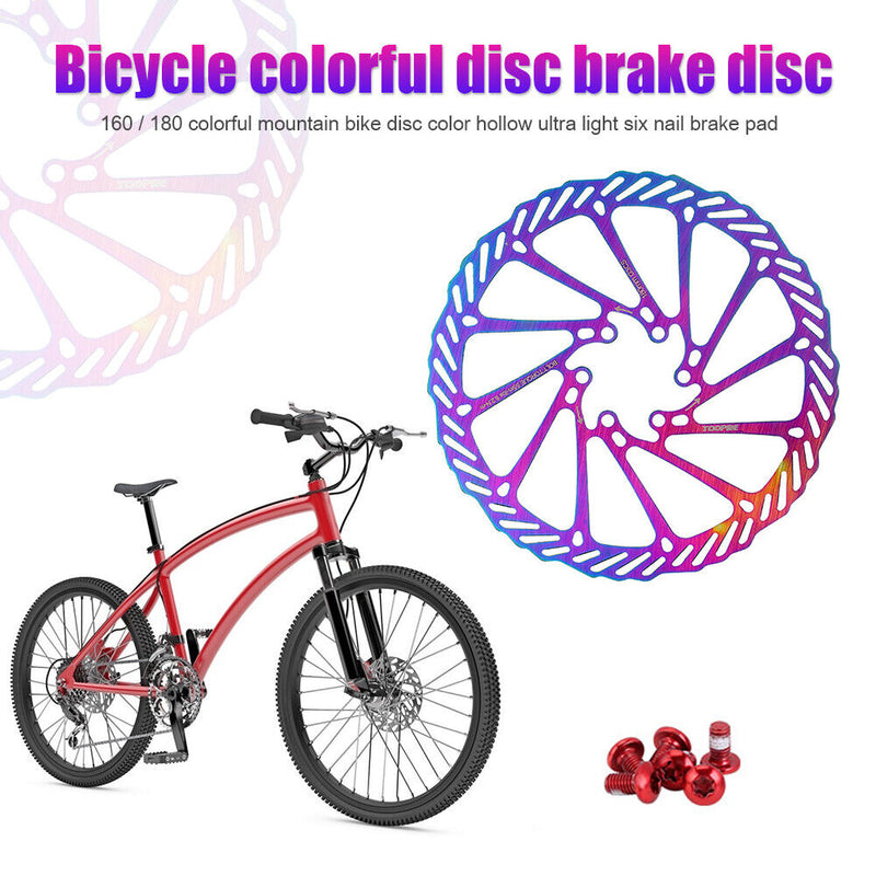 Stainless Steel MTB Dazzling Brake Disc Ultralight Bicycle Part (G3-160mm)