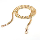 120cm Metal Handbag Chain for DIY Women Shoulder Bag Handle Replacement Strap