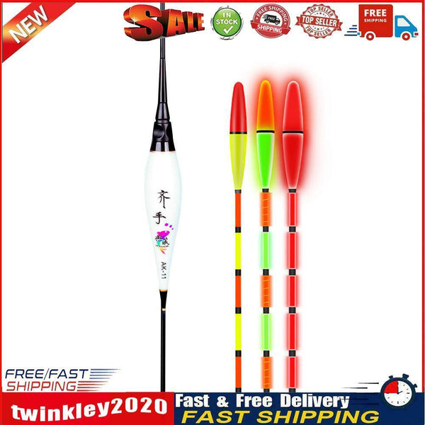 Electric Bite Float Luminous Carp Fish Stick Bobber Fishing Tackle (AK-11) Newly