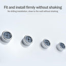 2xPush In Tea Towel Holder Grip Hook CHROME Self-Adhesive Kitchen Cloth Cl hot.
