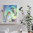 5D DIY Full Drill Diamond Painting Sea Horse Embroidery Craft Needlework Set