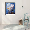 5D DIY Full Round Drill Diamond Painting Owl Pattern for Adults 30x40cm