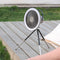 8000mAh Outdoor 3 in 1 LED Light Desktop Cooling Ceiling Fan (Dark Grey)