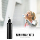 Aluminum Alloy Kettle MTB Bicycle Water Bottle for Outdoor Sports Cycling Black