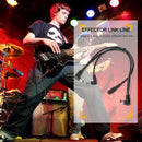 Guitar Effect Pedal Daisy-Chaining Cable Power Supply for 9V DC Adapter Plug