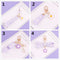 Decoration Lovely Keychain Bag Pendant Ribbon Keychains Sunflower Keychain
