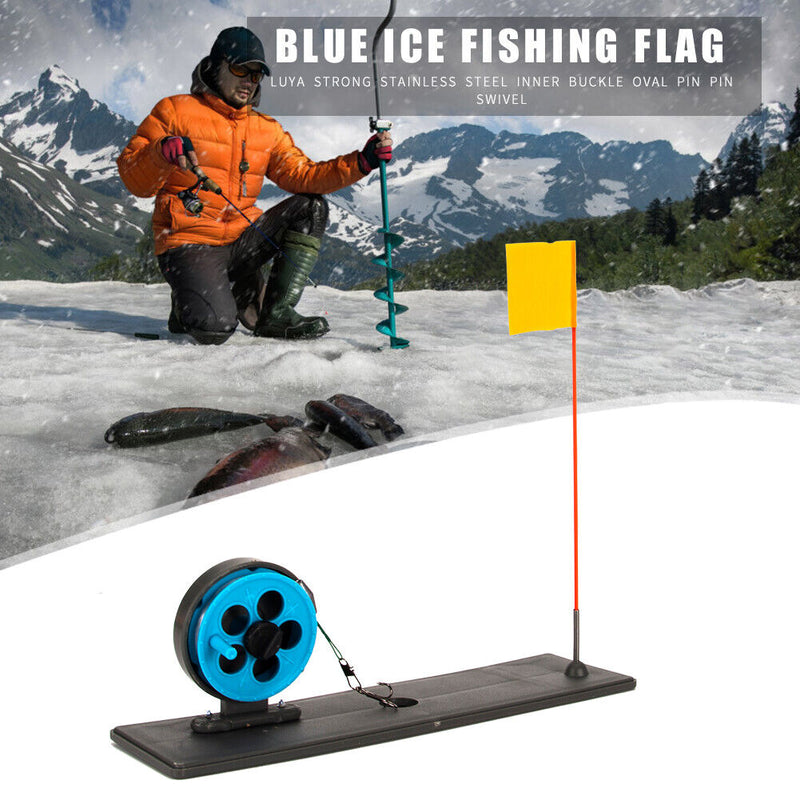 Winter Ice Fishing Rod Marker Flag Plastic Outdoor Fishing Accessories Tack