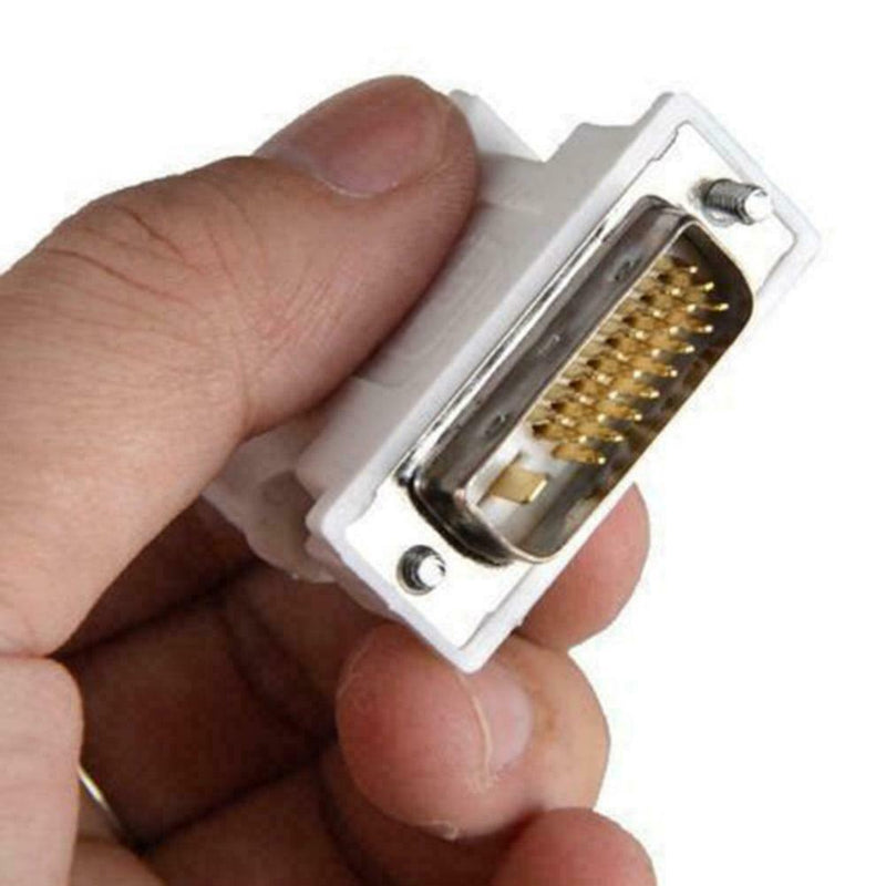 15 Pin VGA Female to DVI(24+1 Pin )Male Adapter Video J0Y4 Laptop F F0T2