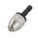Quick Change  Electric Grinder Keyless Drill Bit Chuck Hex Shank Adapter