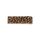 Women Leopard Headwear Crochet Head wrap Knitted Headband Bowknot Turban