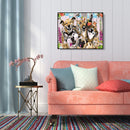 Hand Painted Picture DIY Dog Cat Home Painting By Numbers Art Craft Decor