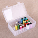 42 Spools Reels Sorting Storage Box Fishing Line Gear Case (Transparent) Newly