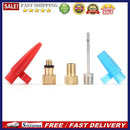 5pcs/set Bicycle Tire Inflating Schrader Presta Valve Needle Air Hose Adapter