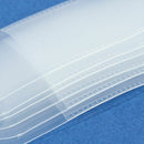 Can Be Hung Solid Color Round Frosted Plastic Translucent Pencil Bag Pen Pouch