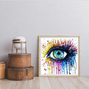 Full Embroidery Eco-Cotton Thread 11CT Counted DIY Color Eye Cross Stitch K