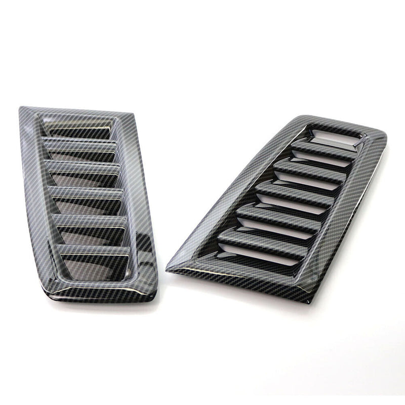 For Ford Focus RS MK2 Style Car Hood Cap Winds Carbon Fiber Texture Universal