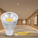 GU10 Light Bulb 85-265V COB led Spotlight 12W Lamp Decoration (Warm White) Newly