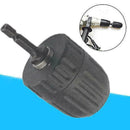 0.8mm-10mm Keyless Drill Chuck Screwdriver Impact Driver Shank- Adaptor+Hex L6H6