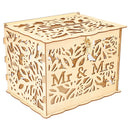 DIY Wooden Wedding Card Box Business Card Boxes Party Favor Decor (JM01377)