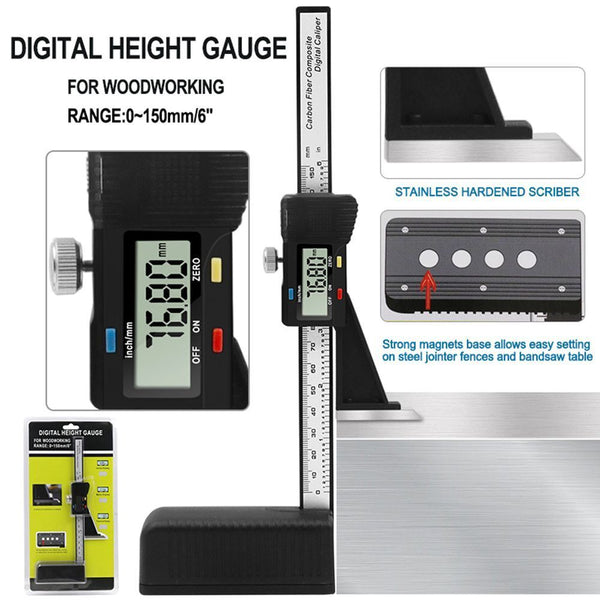Display Digital Height Gauge Electronic Height Gauge Ruler Vernier Caliper