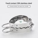 Stainless Steel Dumpling Maker DIY Jiaozi Ravioli Making Dough Mold (Heart)