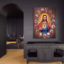 30 x 40cm 5D Full Drill Diamond Painting DIY Jesus Rhinestone Picture Poster Kit