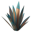 Metal Blue Tequila Sculpture DIY Agave Plant Garden Statue Outdoor Decor