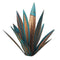 Metal Blue Tequila Sculpture DIY Agave Plant Garden Statue Outdoor Decor