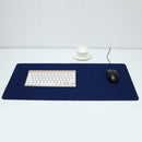 Office Computer Desk Modern Table Mouse Wool Felt Laptop Mat(Navy Blue)  Newly