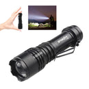 Mini Portable LED Flashlight 3 Modes Ultra Bright Handheld Pen Clip Light Newly