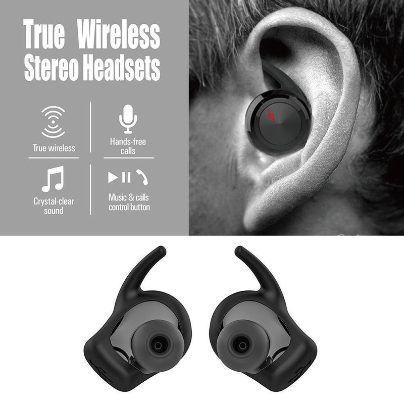 US001 Mini TWS Wireless Bluetooth-compatible 4.2 Earphone Stereo Earbuds Headset