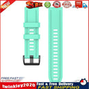 20mm Silicone Watch Band for Garmin Fenix 7S Bracelet Strap (Lake Blue) Newly