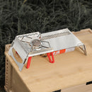 Stainless Camping Table Portable Outdoor Picnic BBQ Heat Insulation Folding Desk